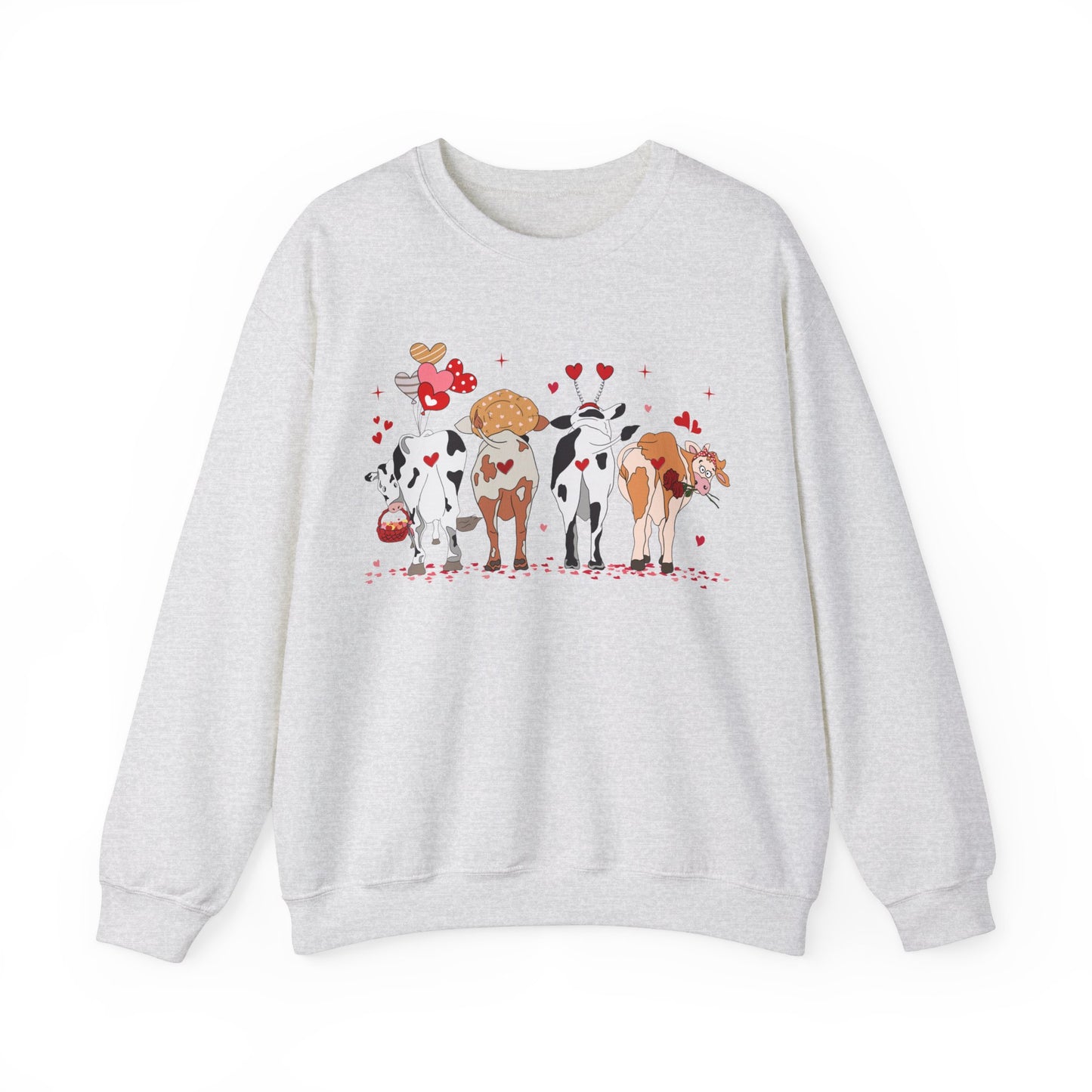 Mooey Booty Valentines Unisex Crewneck Sweatshirt