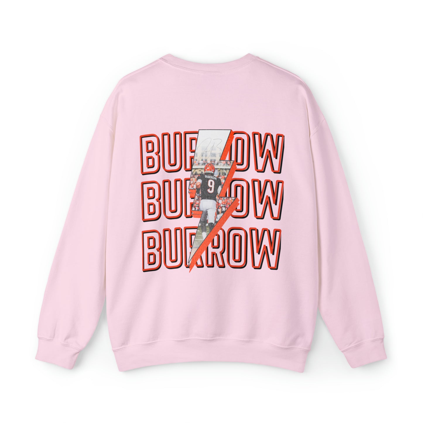 Burrow Bolt Front & Back Unisex Sweatshirt