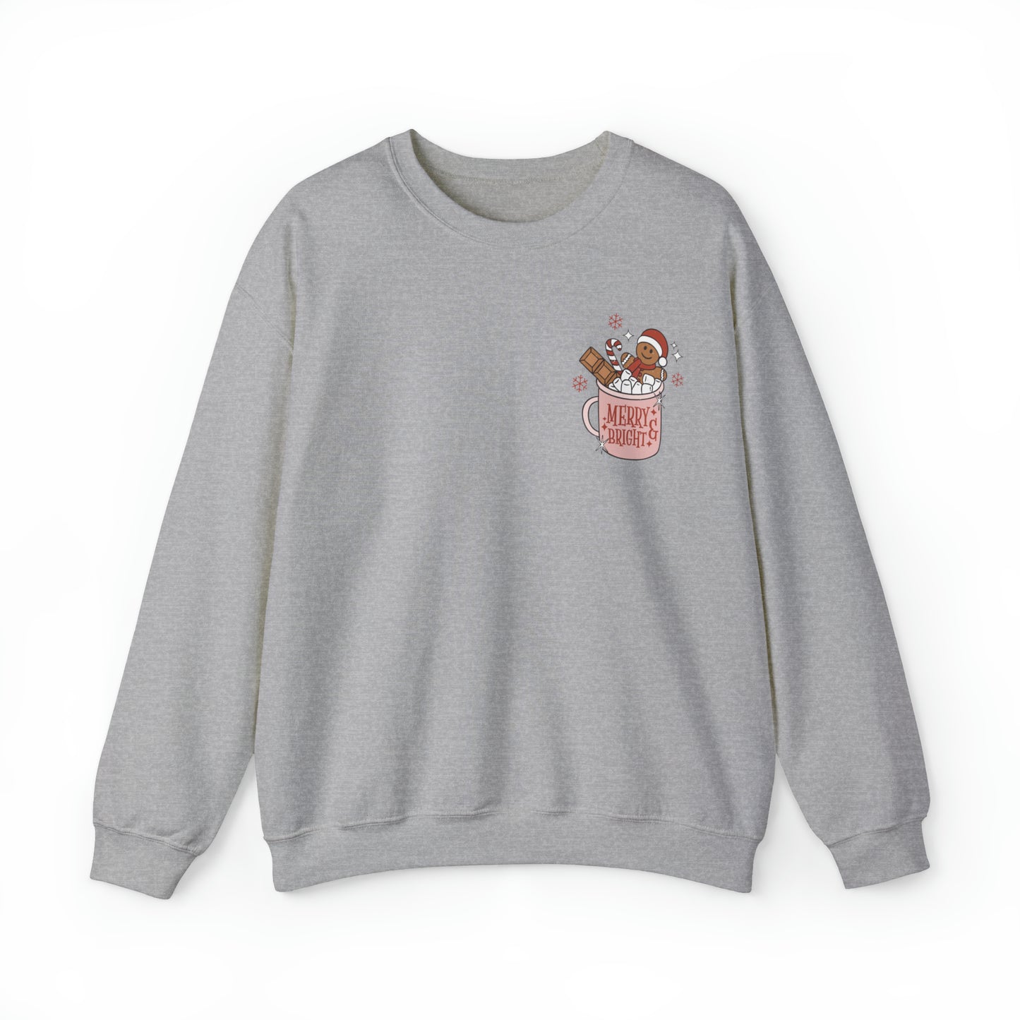 Gingerbread Delight Hot Chocolate Christmas Unisex Sweatshirt