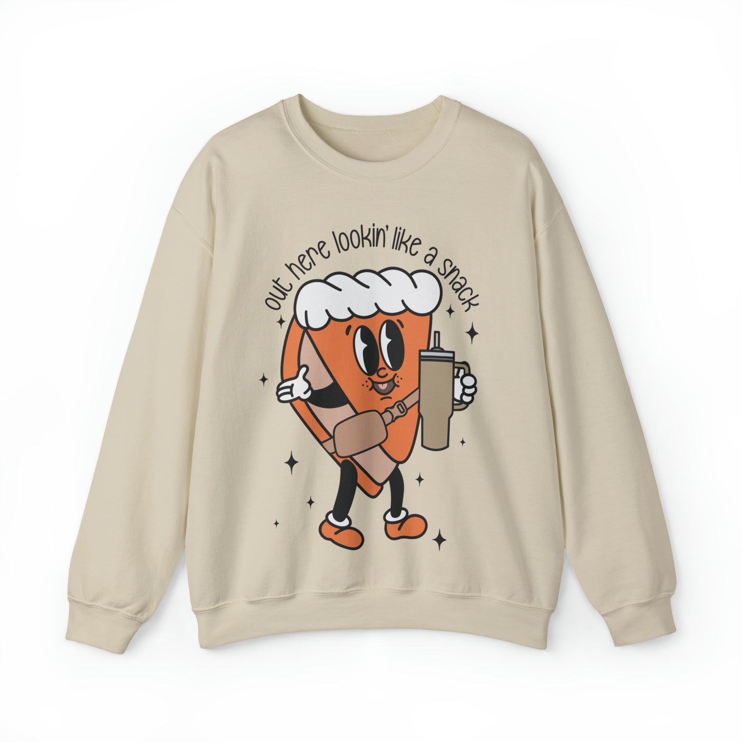 Looking Like a Snack Pumpkin Pie Thanksgiving Unisex Sweatshirt