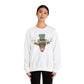 Highland Cow  Lover St. Patricks  Unisex Crewneck Sweatshirt