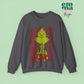 Green Man Christmas Unisex Sweatshirt