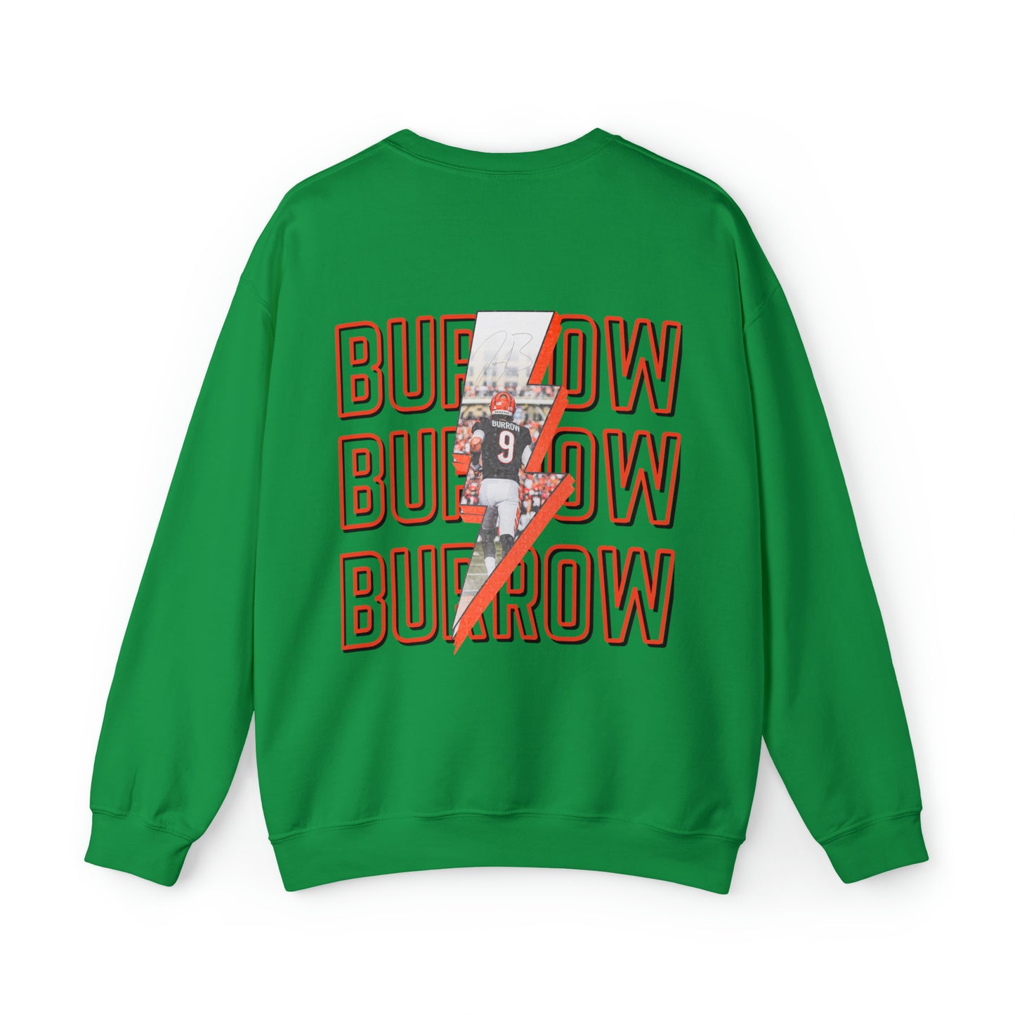 Burrow Bolt Front & Back Unisex Sweatshirt