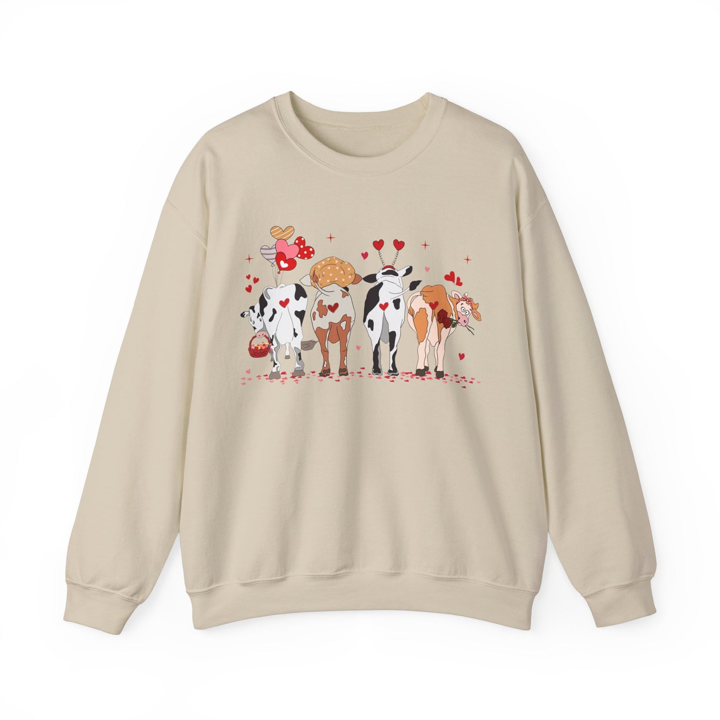 Mooey Booty Valentines Unisex Crewneck Sweatshirt