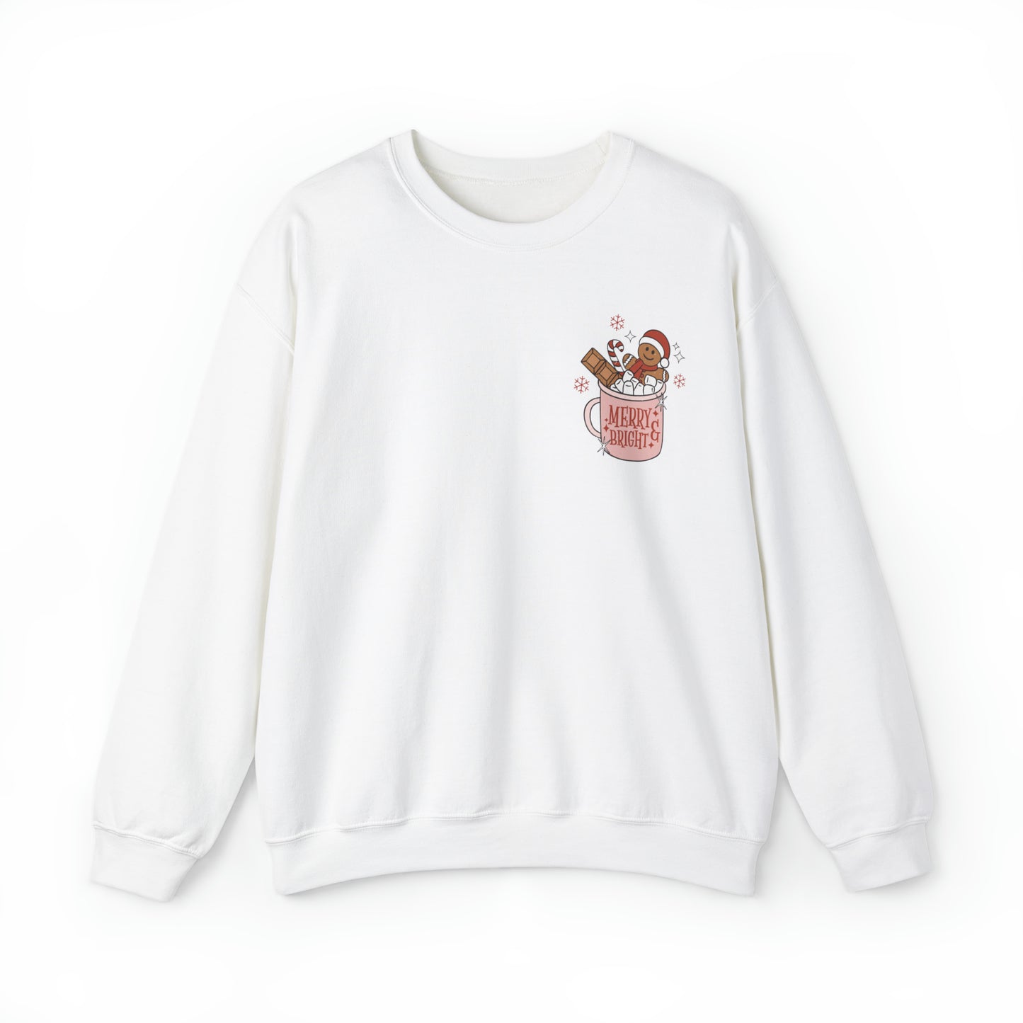 Gingerbread Delight Hot Chocolate Christmas Unisex Sweatshirt