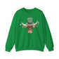 Highland Cow  Lover St. Patricks  Unisex Crewneck Sweatshirt