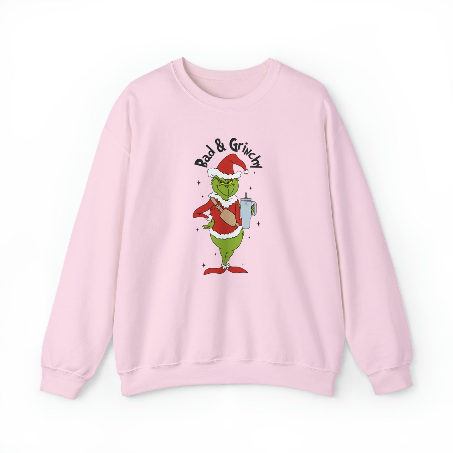 Bad & Grinchy Christmas Unisex Sweatshirt