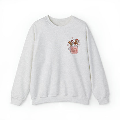 Gingerbread Delight Hot Chocolate Christmas Unisex Sweatshirt