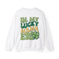 In My Lucky Mama Era Shamrock  St. Patrick's Day Unisex Crewneck Sweatshirt