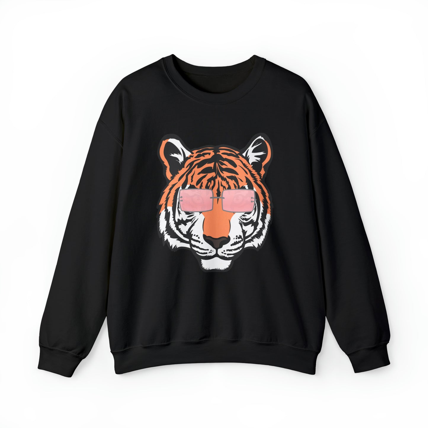 Joe Brrrrr Tiger Glasses Unisex Sweatshirt