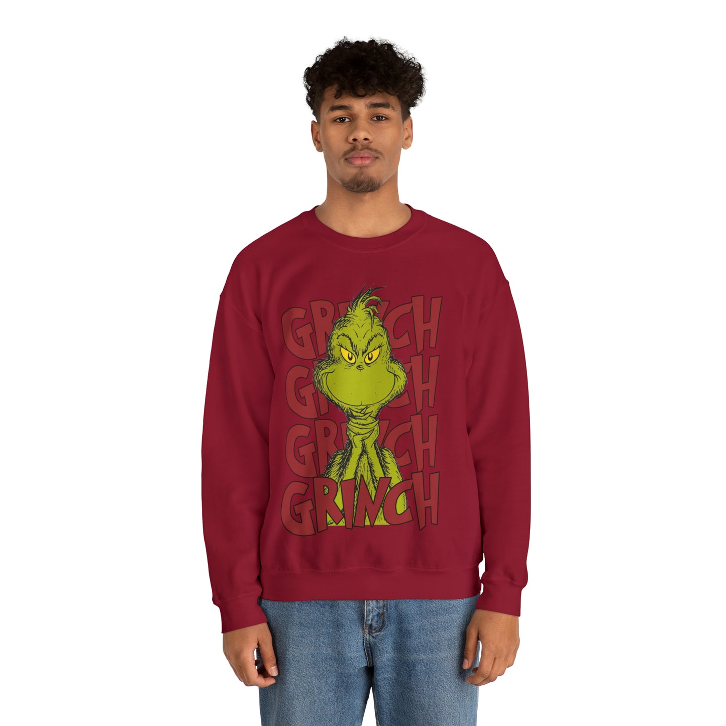 Green Man Christmas Unisex Sweatshirt