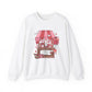 Cupid's Love Shack Candy Valentines Unisex Crewneck Sweatshirt