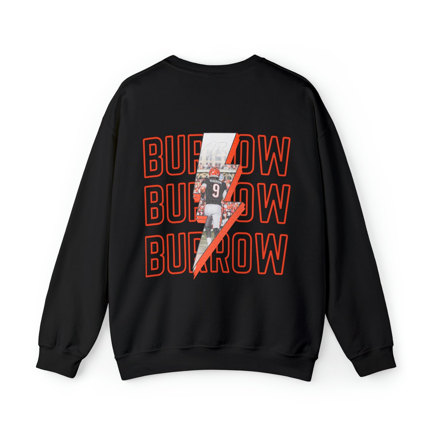 Burrow Bolt Front & Back Unisex Sweatshirt