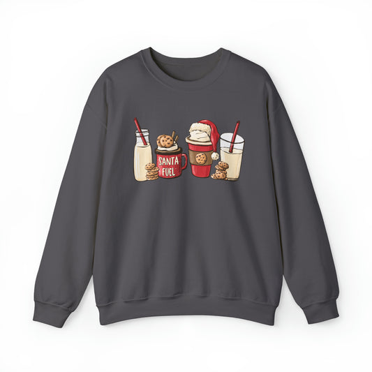 Santa's Fuel Milk and Cookies Unisex Sweatshirt