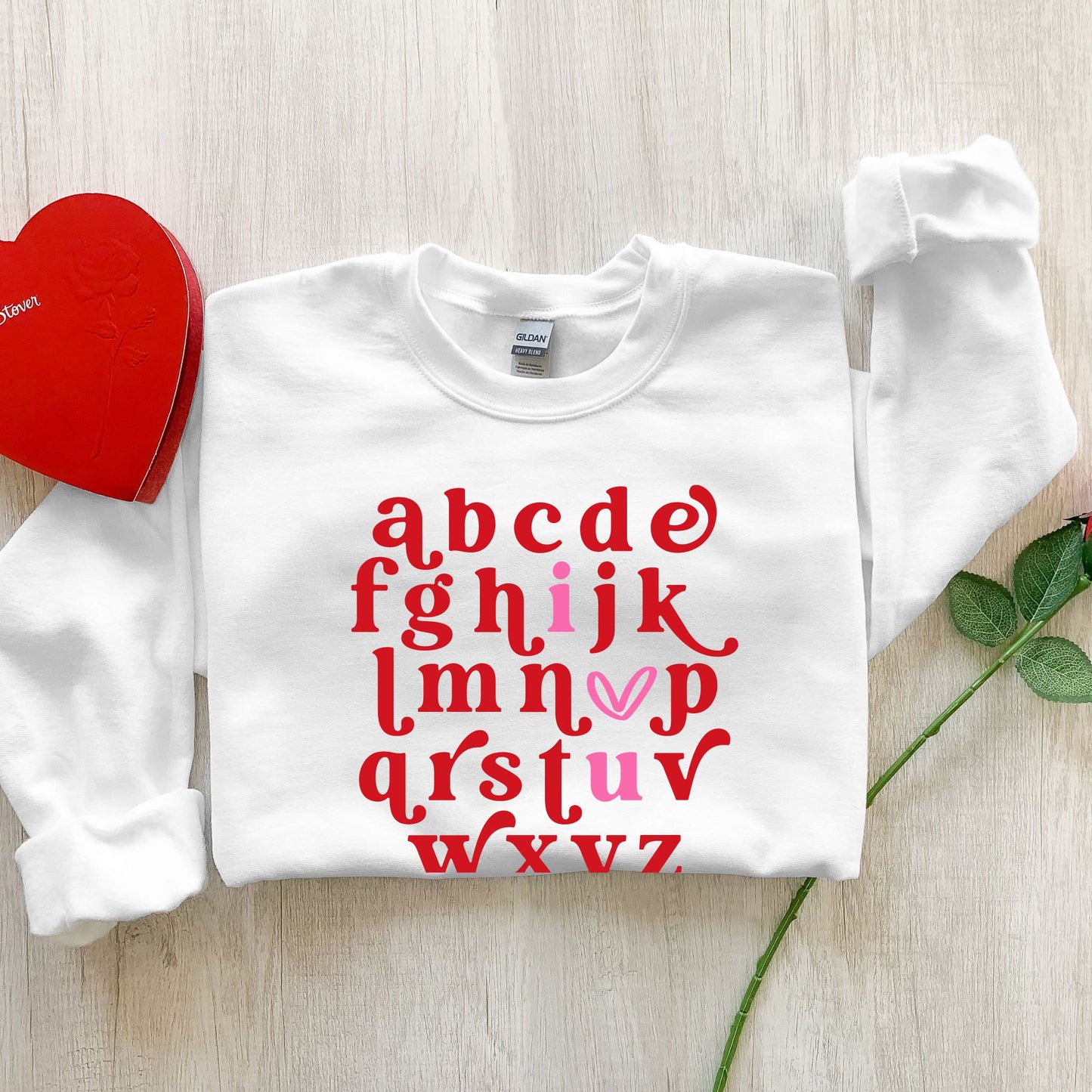 ABC I <3 U Unisex Sweatshirt