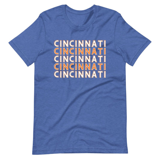 FC Blue and Orange Cincinmati Unisex T-Shirt