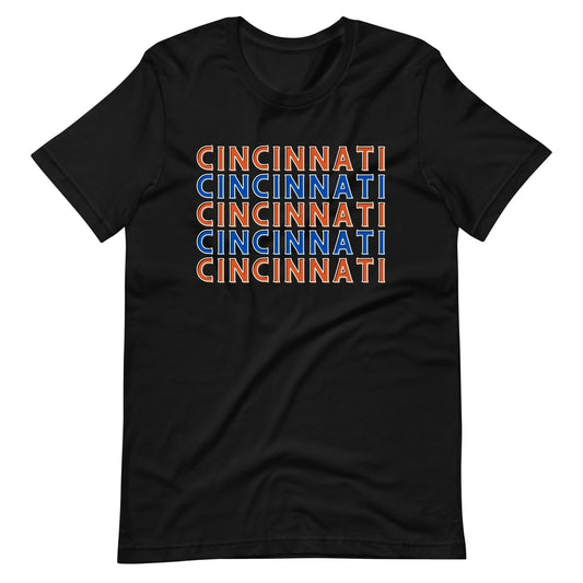 FC Blue and Orange Cincinmati Unisex T-Shirt