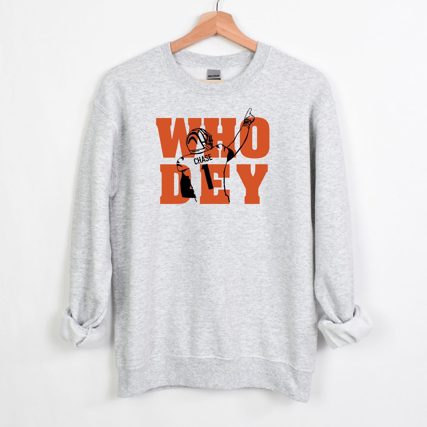 Who Dey Chase Unisex Sweatshirt