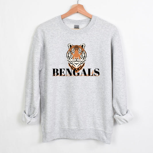 Cincinnati Bengals Head Unisex Sweatshirt