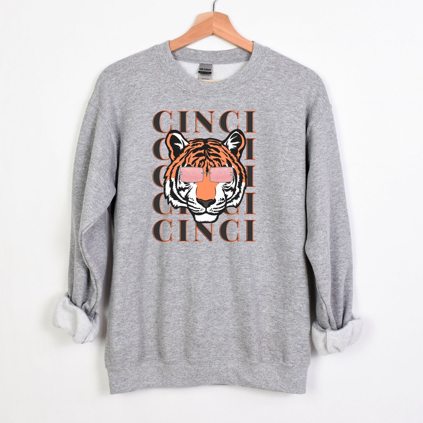 Cinci Tiger Joe Brrr Unisex Sweatshirt