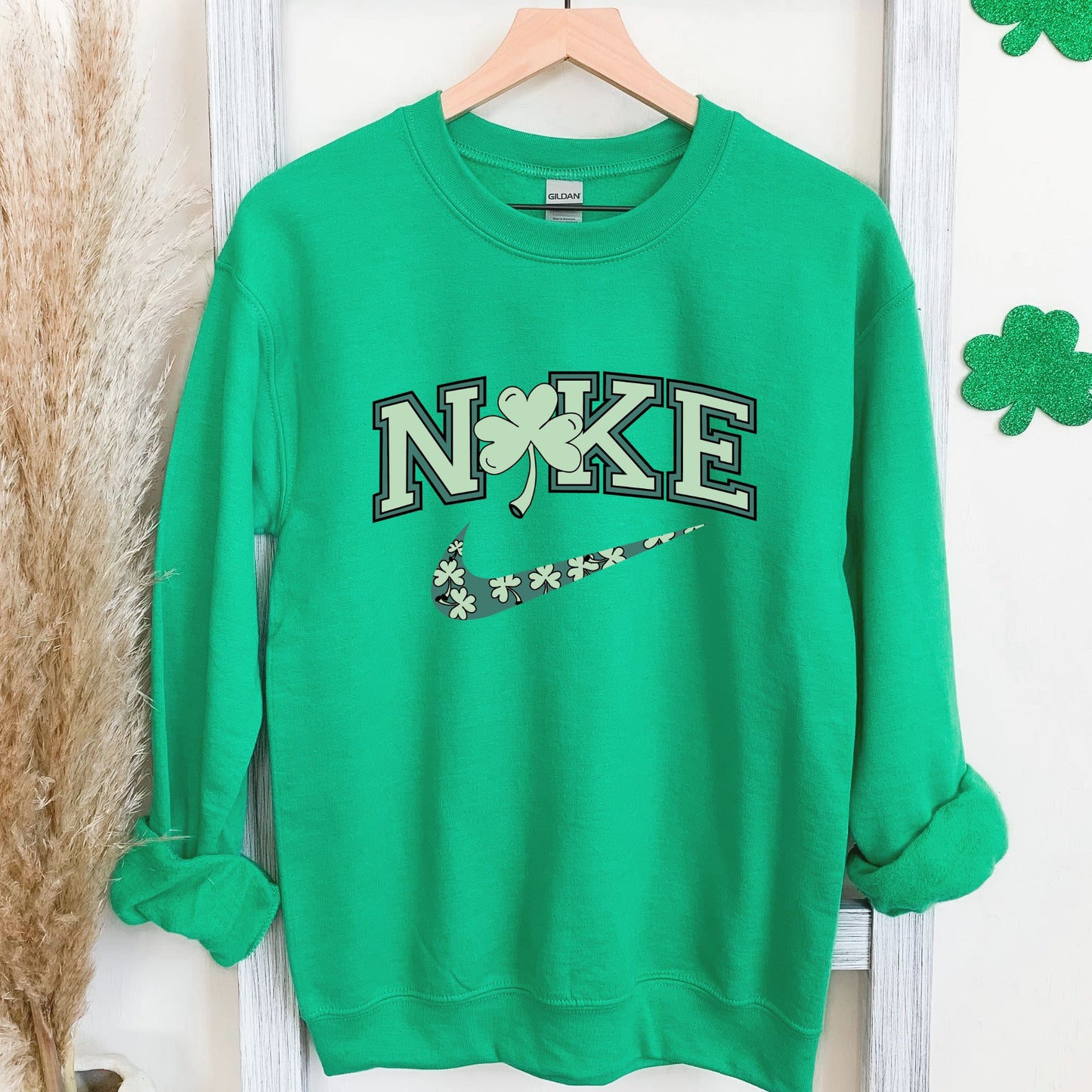 Nike Shamrock Filled Swoosh Unisex Sweatshirt