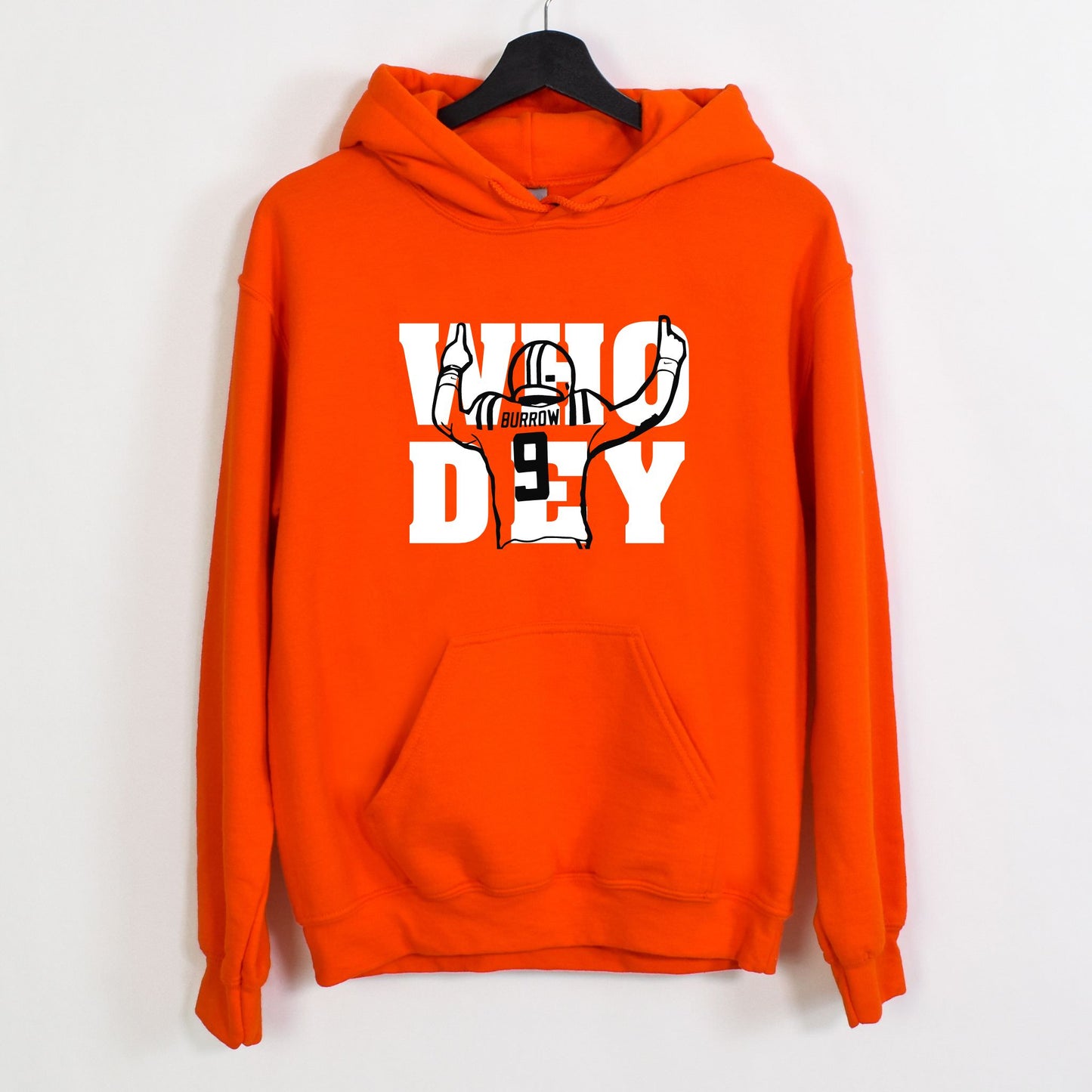 Who Dey Burrow Unisex Hoodie