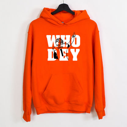 Who Dey Chase Unisex Hoodie