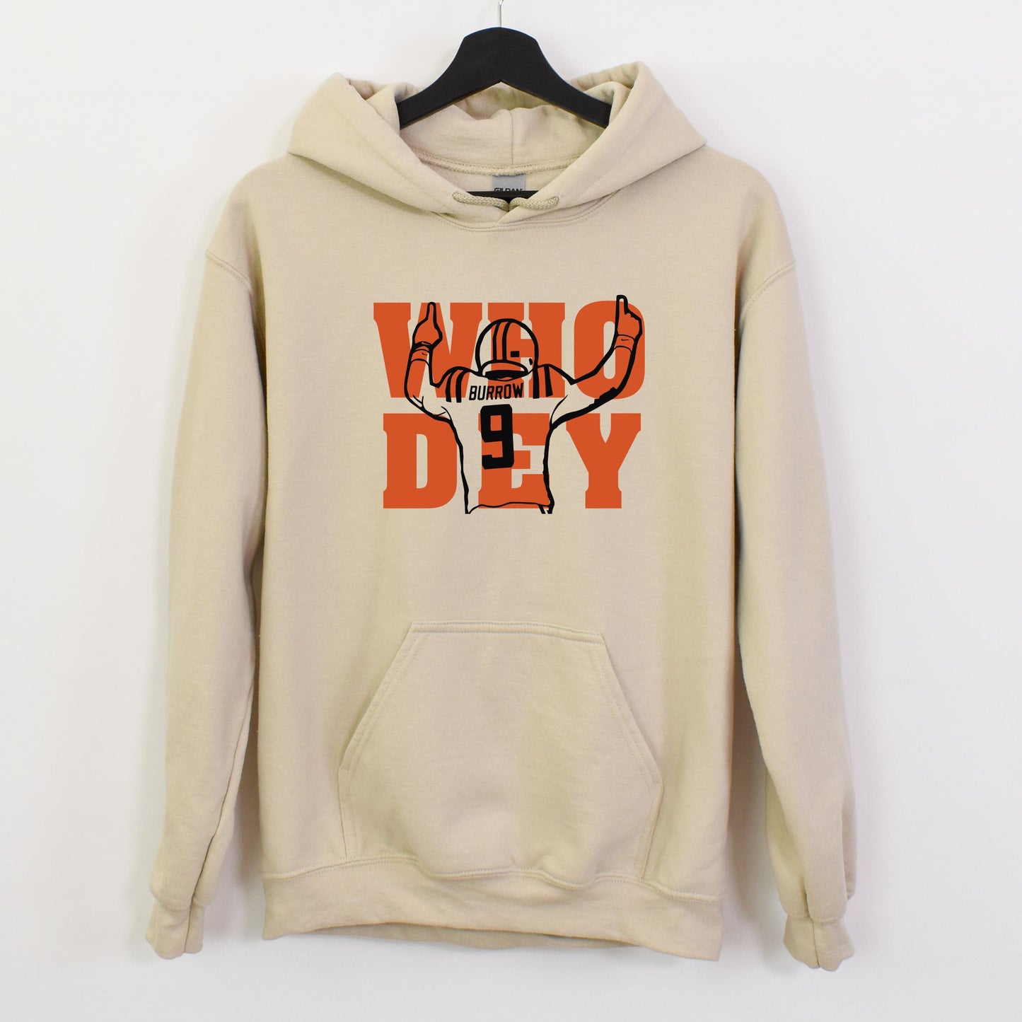 Who Dey Burrow Unisex Hoodie