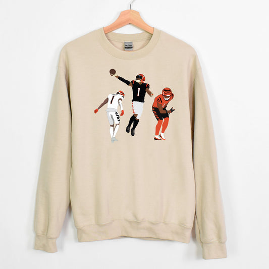 3 Chase Touchdown Unisex Sweatshirt