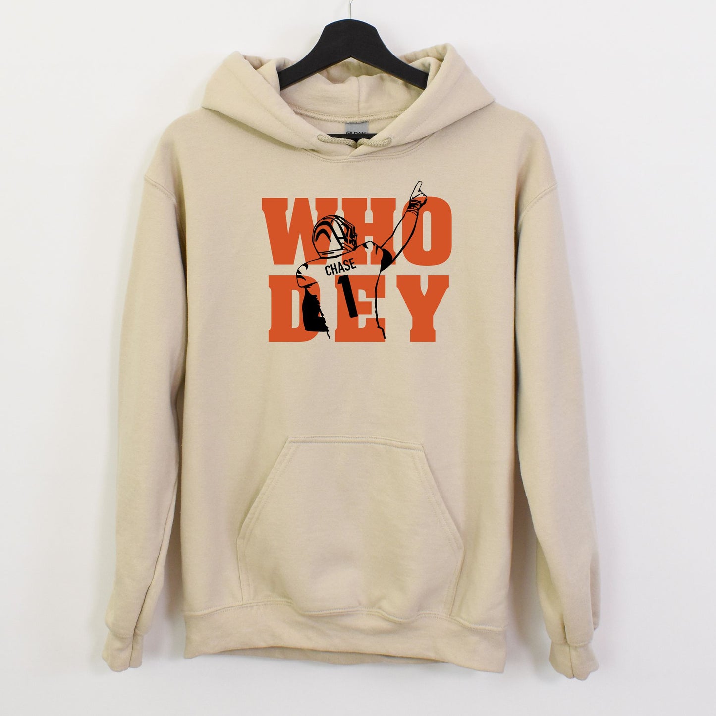 Who Dey Chase Unisex Hoodie