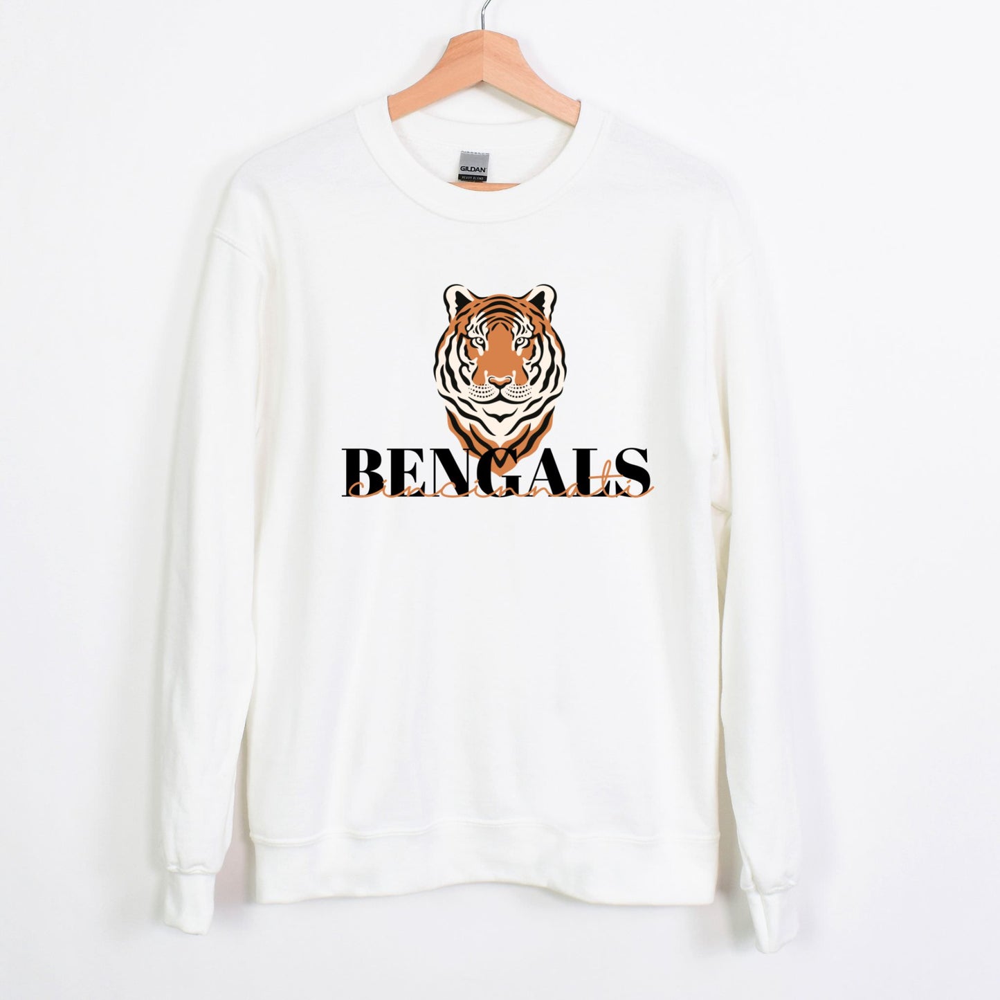 Cincinnati Bengals Head Unisex Sweatshirt