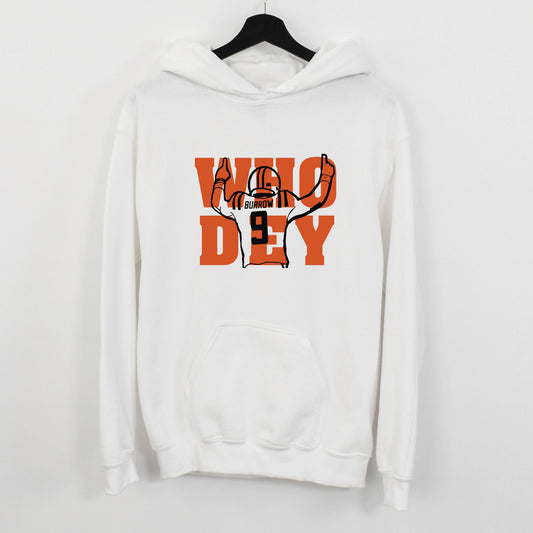 Who Dey Burrow Unisex Hoodie