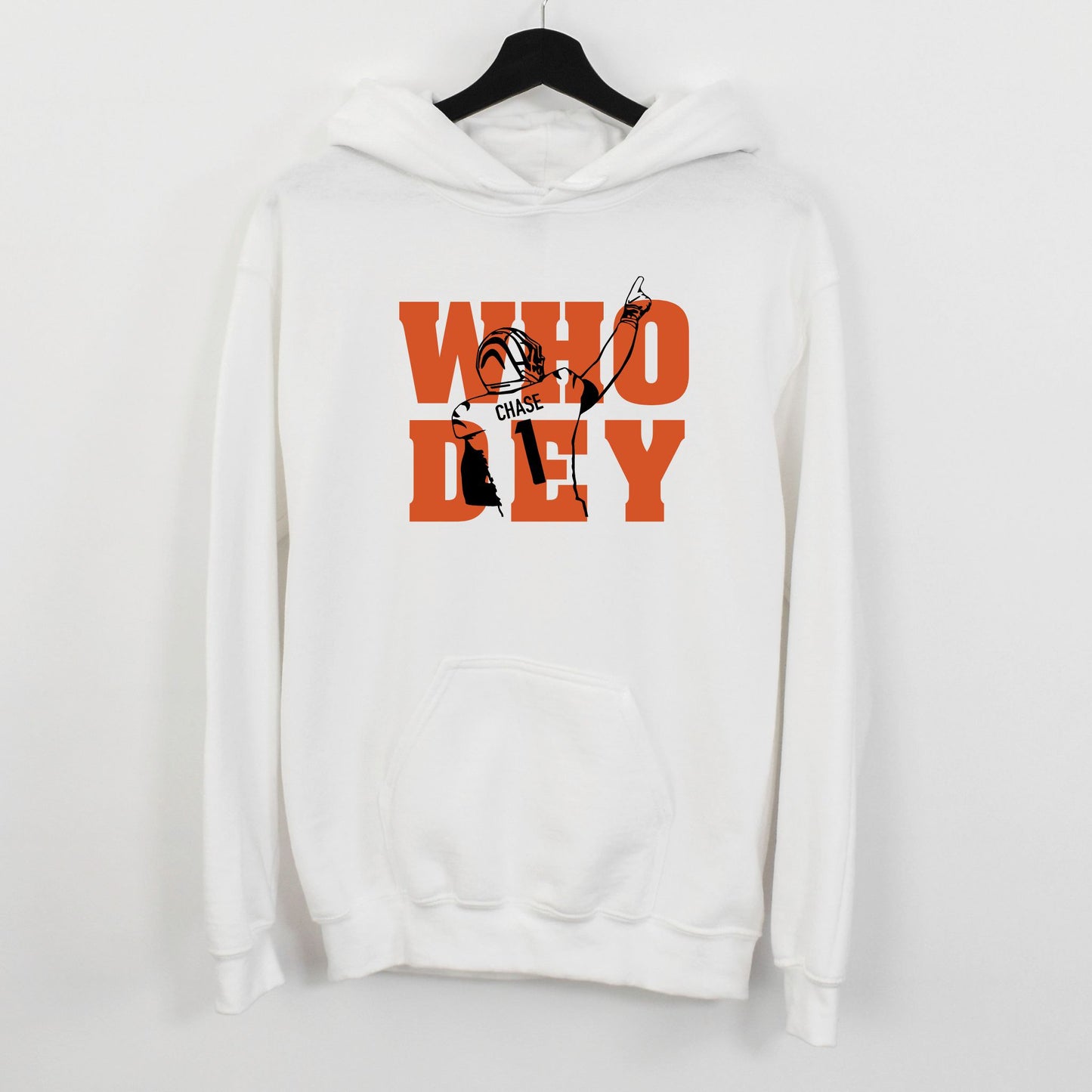 Who Dey Chase Unisex Hoodie