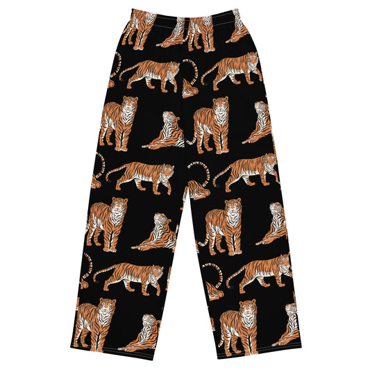 All-over print unisex wide-leg pants