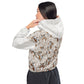 Neutral Bengal Tiger Women’s Cropped Windbreaker