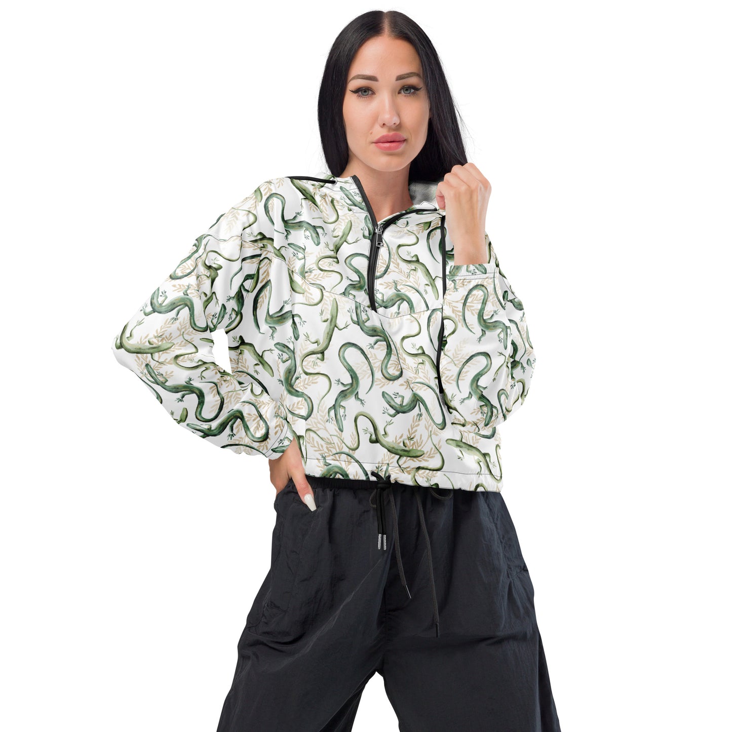 Lizard Women’s Cropped Windbreaker